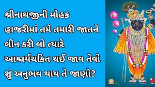 શ્રીનાથજી ની ભક્તિ માં લીન થવાનો અનુભવ જાણો? Pushtimarg Satsang, Pushti Bhakti, Shree Vallabh