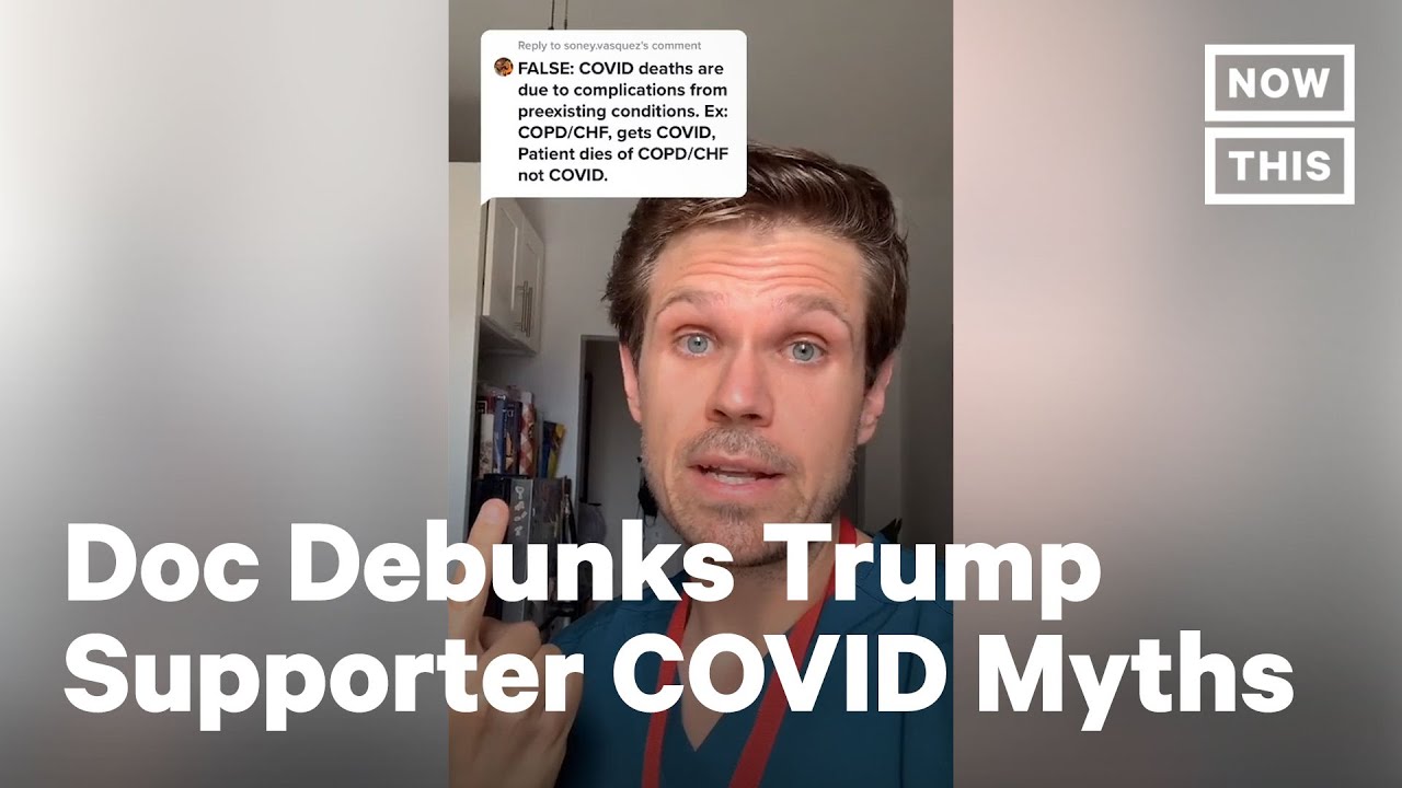 Doctor Debunks Popular COVID-19 Myths On TikTok | NowThis - YouTube