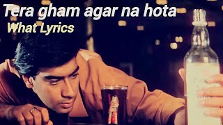 Dil Hai Betaab (With Jhankar Beats) | Tera Gham Agar Na Hota (with Lyrics) | Aziz Songs| Sharab Song