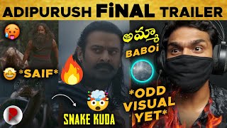 Adipurush Final Trailer : Review : Prabhas, Kriti Sanon : RatpacCheck : Adipurush Action Trailer