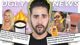 2 Men Catch Fire At Goop Store, Micro Beads In Pores & More! Ugly News WBTU