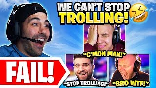 Warzone But We Can’t Stop Trolling..😨 (BAD IDEA)
