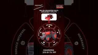 Discover the new Mahindra 275 DI TU PP Tractor—more performance, durability, and versatility!