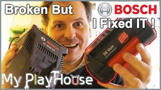 Fixing Broken Bosch 36V Li-ion Battery Pack - 776