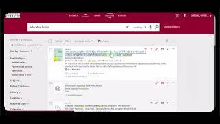 Basic Searching with OneSearch