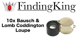 10x Bausch \u0026 Lomb Coddington Loupe