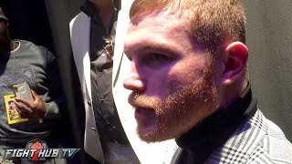 CANELO ALVAREZ "WE ARE OPEN FOR A 3RD FIGHT WITH GENNADY GOLOVKIN; WE ARE READY"