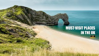 Top 10 Must-Visit Places in the UK | Explore British History, Culture, and Natural Wonders! 4k