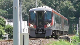 JR四国　高徳線　栗林公園北口駅ー昭和町駅　2600系気動車