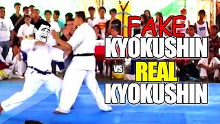 FAKE Kyokushin vs REAL Kyokushin Karate