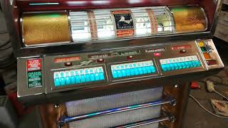 Seeburg V200 Jukebox 1955. Restored June 2019