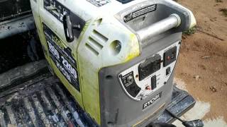 Home Depot Ryobi inverter generator must have compare to eu2000 honda