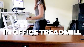 WALKING PAD 9-5 Work Day | In Office Treadmill Review, ANCHEER Under Desk Treadmill Review