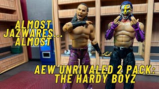 AEW Jazwares Matt \u0026 Jeff Hardy Amazon Exclusive 2 Pack Review