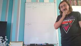 Evaluating the sum of 16 x (-0.5)^n between n=2 to n=8.