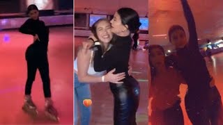 Kylie Jenner Roller Skating with her Family & Friends