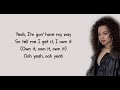 Ella Mai – Own It Lyrics