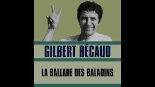 Gilbert Becaud - La ballade des baladins #conceptkaraoke