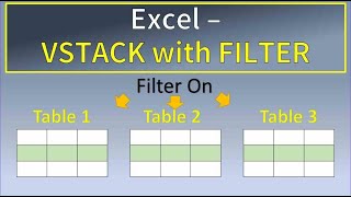 Excel VStack with Filter