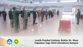 Rektor Lantik 24 Pejabat Undana