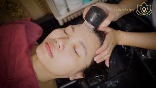 [ASMR MASSAGE] $2,2 Facial Massage For Women at Emmy Hair Salon | FACIAL SKIN CARE