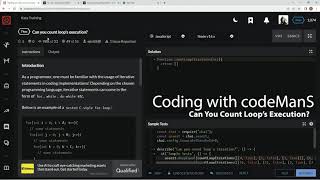 Codewars 7 kyu Can You Count Loop's Execution? Javascript
