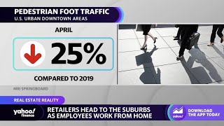 Return-to-office occupancy plateaus as demand for suburban retail space rises