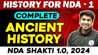 NDA History : Ancient History | NDA 1, 2024 | Defence Wallah