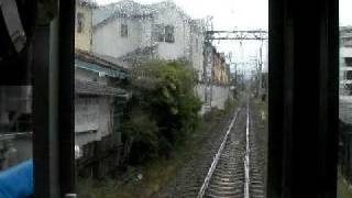 Mizuma Railway  水間鉄道　前面展望04　石才～清児