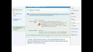 MLA: Database Citation