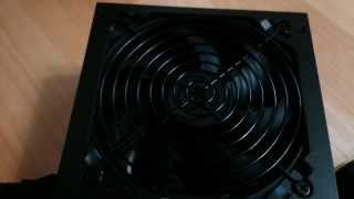 Energy OPTIMUS 500K Mach Real ATX Power Supply slient test