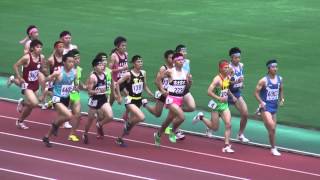 H25年静岡県高校総体男子1500ｍ決勝