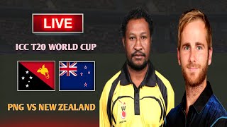 NEW ZEALAND VS PAPUA NEW GUINEA ICC T20 WORLD CUP 2024 LIVE SCORES AND COMMENTARY | NZ VS PNG
