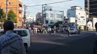 東京　東向島　白鬚神社　祭礼　本社神輿渡御　２０１６．６．４