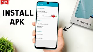 How to Install APK on Samsung Galaxy A16