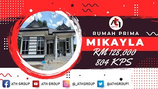 PAKEJ RUMAH PRIMA MIKAYLA BERKELUASAN 804KPS BERHARGA RM128,000 SAHAJA DI PAYA RESAK, K. TERENGGANU