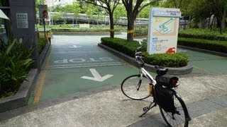 九龍灣公園的單車徑