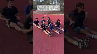 Travail de bras pour les jeunes du groupe #athletisme #roadtospeed