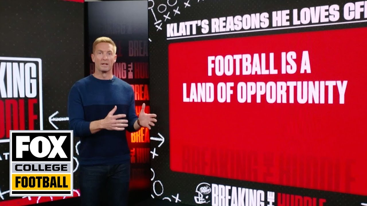 Joel Klatt Shares Three Reasons Why He Loves College Football ...