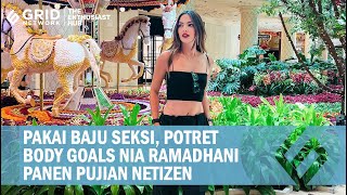 Body Goals Nia Ramadhani Dipuji saat Tampil Seksi Pakai Crop Top Pamer Perut Ramping