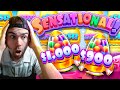 I SPUN INTO THE BIGGEST SUGAR RUSH 1000 BONUSES OF MY LIFE!