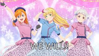 WE WILL!! (off vocal)