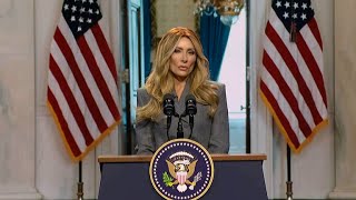 A Message From First Lady Melania Trump
