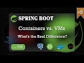 Containers vs. VMs Key Differences You Need to Know!| Spring Boot | IntelliJ Idea