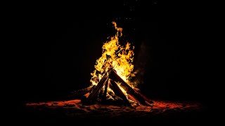 Sad Guitar Music & Campfire • Relaxing Music, Soothing Music, Calm Music (Together)