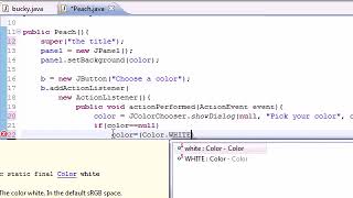 Java Programming Tutorial 85 JColorChooser YouTube
