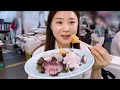 seoul asmr 광장시장 만원의행복 만원에 모듬회를 전라도횟집gwangjang market dongdaemun 혼술먹방 sushi mukbang eating show