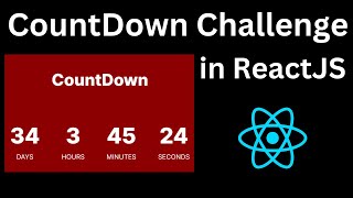 CountDown React JS Interview Challenge | Live Coding React Interview Questions #7