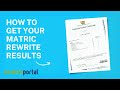 How To Get Your Matric Rewrite Results | Careers Portal