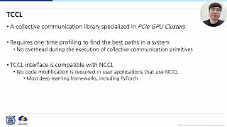 ASPLOS'24 - Lightning Talks - Session 1B - TCCL: Discovering Better Communication Paths for PCIe GPU